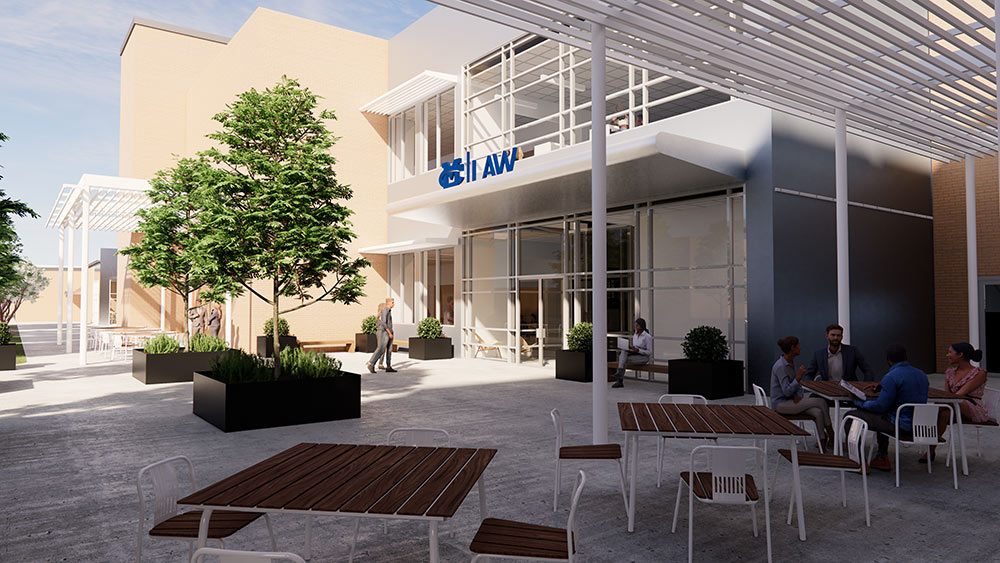 Law School Back Patio