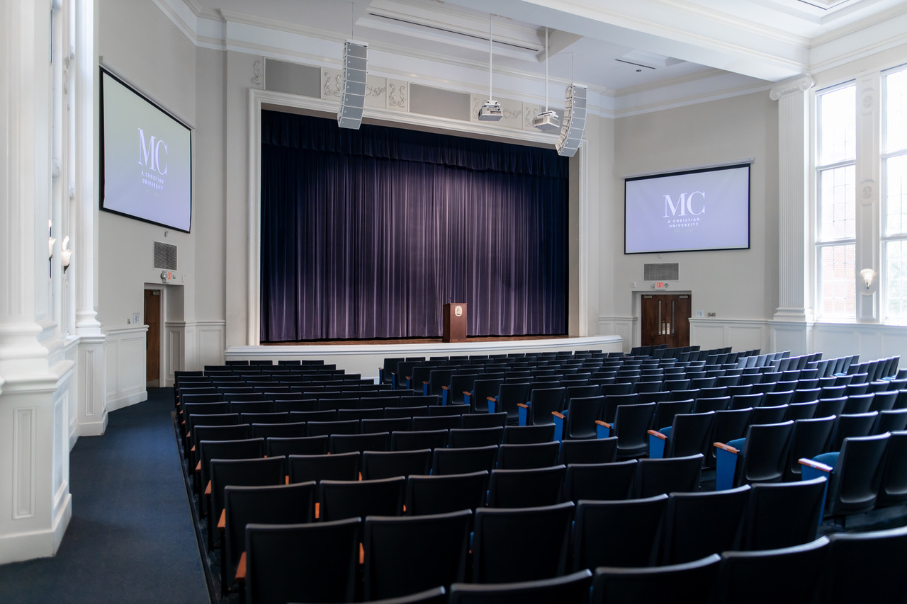 Swor Auditorium Event Services Mississippi College