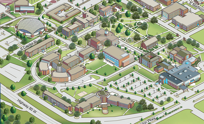 MC Campus Map